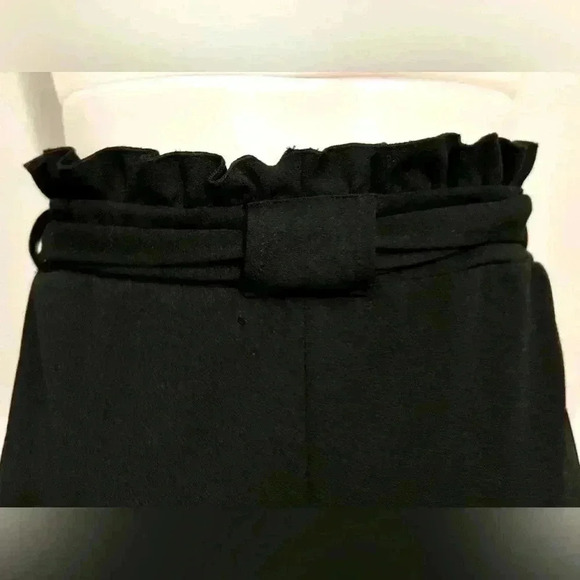 Derek Heart women’s size L precious high waisted black pants with bow, classy - Picture 5 of 5